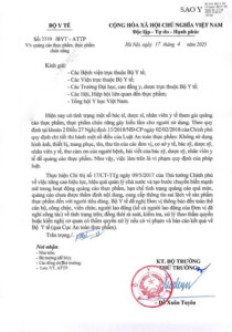 Công văn về việc quảng cáo thực phẩm, thực phẩm chức năng